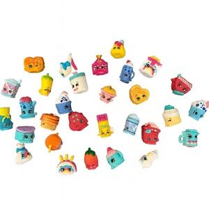 Shopkins Assorted Lot 30 Food Fair Dessert Pantry Mixed Pieces Rare Figures Toys
